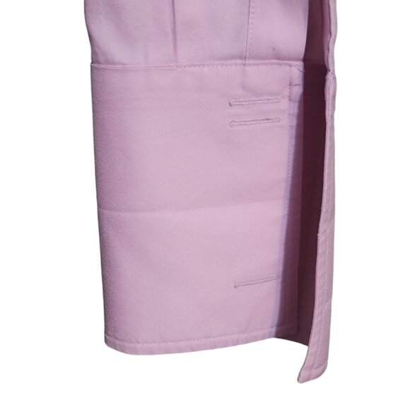 Charles Tyrwhitt Men's Pink Button up Long Sleeve Cuff Sleeve - Picture 4 of 8